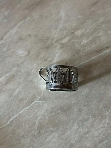 limon ağaçı: Metall stəkanaltı (podstakanik) – fincan/stəkan tutacağı - Material — 2
