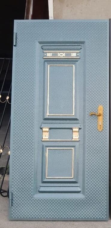 qapı uzlukleri: Yeni Giriş qapısı Zamok və çərçivə ilə, Zəmanətli, Ödənişli quraşdırma, Ünvandan götürmə, Ödənişli çatdırılma, Rayonlara çatdırılma — 6