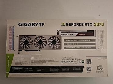 Sərt disklər (HDD): Videokart Gigabyte GeForce RTX 3070, 8 GB — 5