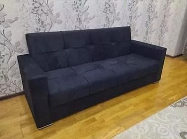 Divanlar: Divan – açılır, bazalı model. Geniş oturma sahəsi və rahat bel dayağı — 1