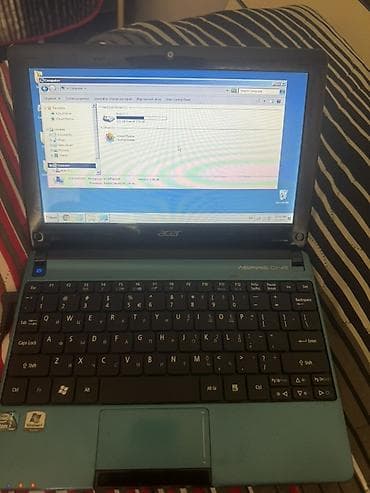 Acer Aspire One netbuk - Rəng: mavi (parlaq qapaq, “ASPIRE ONE” — 2