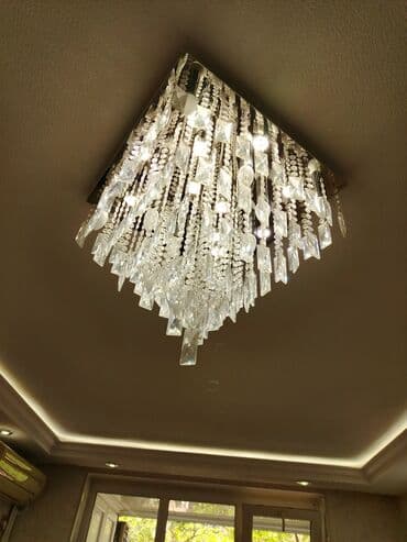 çılçıraq satışı: Çılçıraq, 10 və daha çox lampa, Xrustal — 2