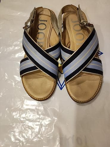 Basanoşka və səndəllər: Ölçü: 40, rəng - Mavi, İşlənmiş — 1