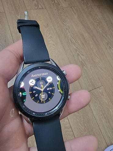 Smart saat, Samsung, Sensor ekran, rəng - Qara — 5