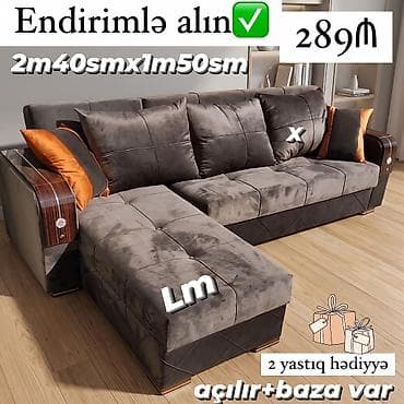 pufik divan: Künc divan, Yeni, Açılan, Bazalı — 3