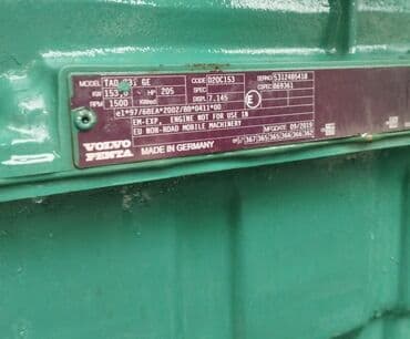 islenmis dik: Generator volvo. ela vezyetdedi yeni kimidi cox az islenib 2 il resmi — 4