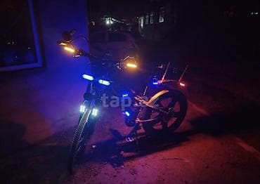 vesebetler: Unikal dizaynlı şəhər/dağ velosipedi – geniş aksesuar və işıqlandırma — 2