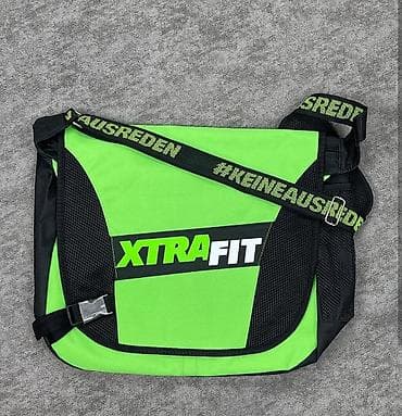 Спортивные сумки: XTRAFIT çiyin çantası – parlaq yaşıl/qara dizayn Növ: Messenger/çiyin — 2
