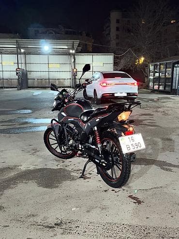 Motosikletlər: Moped/motosiklet – şəhər və kənd yolları üçün praktik model Texniki — 8