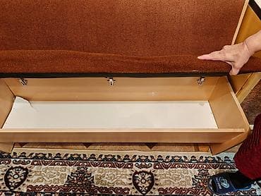 masa ve oturacaqlar: Künc divan, Açılmayan, Bazalı, Parça — 2