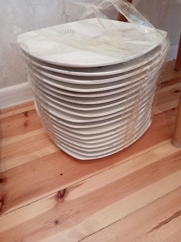 çerez qablari: Nahar dəsti, rəng - Ağ, Keramika, 100 nəfərlik, Azərbaycan — 2