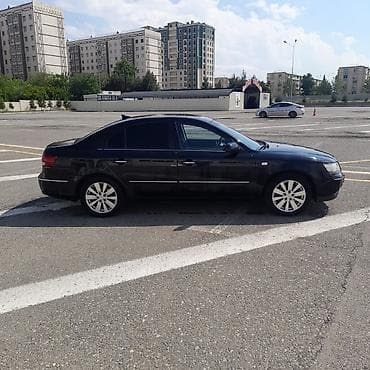 07 satisi: Hyundai Sonata sedan - Kuzov: qara rəng, 4 qapı, geniş salonlu — 10