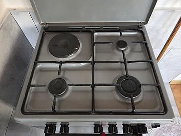 molekul 4: Qarışıq sobası Ayrıca dayanan, 4 gözlü, İşlənmiş — 1