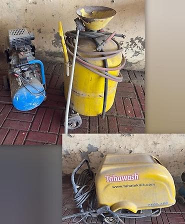 Hazir moyka biznesi.3 faza 2.Köpük vuran. 3.Kompressor. 4.Su vuran