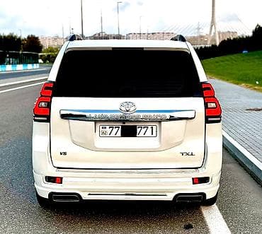 2019 cruze: Toyota Land Cruiser Prado TX-L, V6 benzin - Kuzov: ağ rəng, tam ölçülü — 5