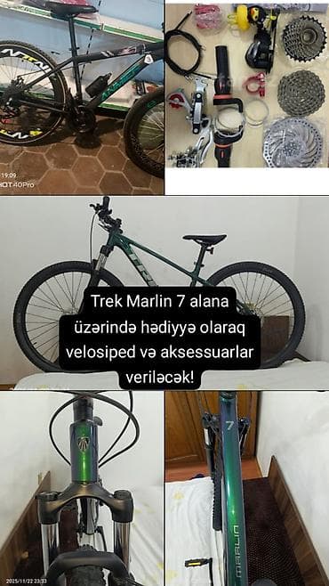 Yeni Şəhər velosipedi Trek, 29", sürətlərin sayı: 9, Ünvandan götürmə