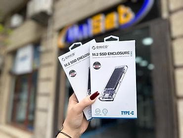 external hdd: Orico M.2 SSD Enclosure (TCM2) Şəhər: Bakı Malın tipi: Sərt disklər — 1