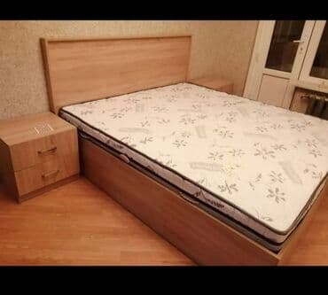 açılıb bağlanan yataq: Təknəfərlik çarpayı, Matras ilə, Siyirməli — 7