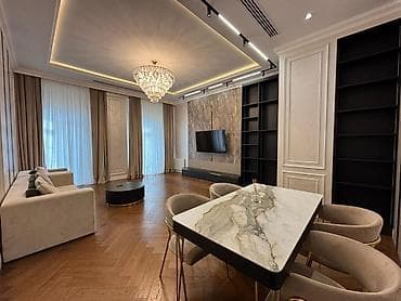 Mənzillər: İcarəyə verilir 4 otaqlı yeni tikili 165 m², Ağ şəhər q. Kateqoriya — 1