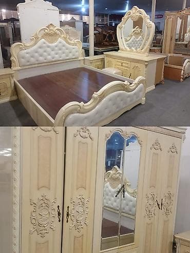 2 односпальные кровати, Шкаф, Комод, 2 тумбы, Беларусь, Новый — 1