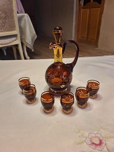 Rəng - Qəhvəyi, Şüşə, 6, 1,5 bucket volume l, Almaniya