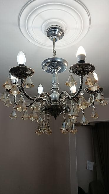 Çılçıraq, 8 lampa, Metal lalafo.az -da Çılçıraq, 8 lampa, Metal