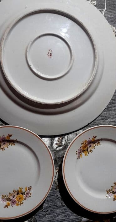 tarelka: Boşqablar, rəng - Ağ — 3