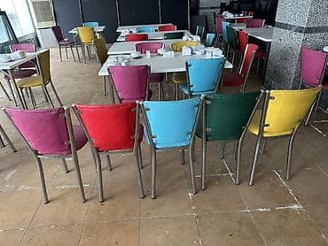 Ресторанная мебель на заказ: Металл, Турция, Кожзаменитель — 2