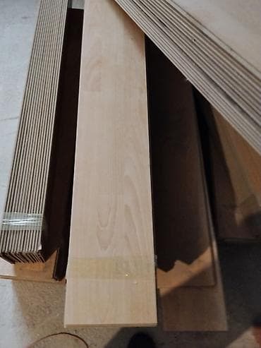 taxta dekorlar: Mebel istehsalı və interyer işləri üçün taxta lamellər/panellər - — 1