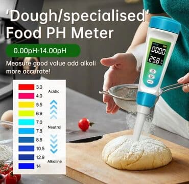 pendir dograyan: Multifunksional PH metr. Model: PH-012 - Geniş tətbiq sahəsi: xəmir — 3