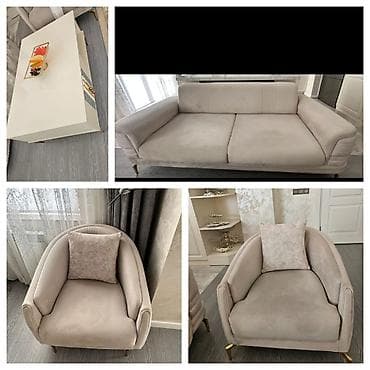 İşlənmiş, Divan, 2 kreslo lalafo.az -da İşlənmiş, Divan, 2 kreslo