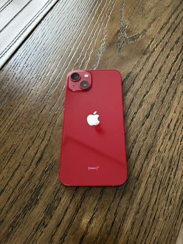 apple x ikinci el: IPhone 13, Qırmızı, Face ID — 3