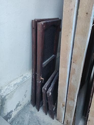 Beton və beton məmulatları: Salam. Evin içində işlənmiş 2 qapı (çərçivəsi ilə birlikdə) və 2 — 5