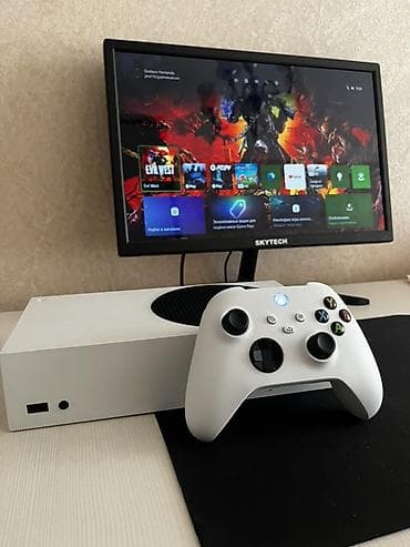 xbox kredit: Xbox Series S oyun konsolu BARTER PS4 İLƏ MARAQLANIRAM - Kompakt, ağ — 4