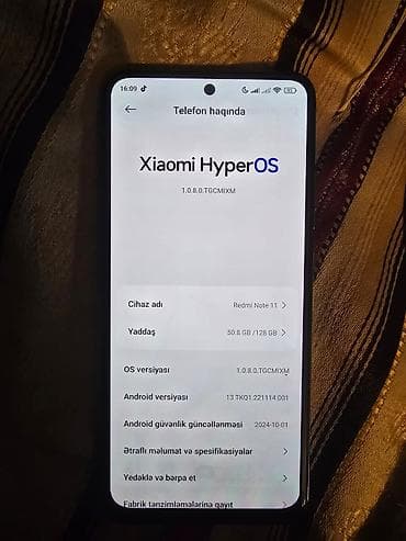 rədmi note 11: Xiaomi Mi 11, 128 GB, rəng - Göy, 
 İki sim kartlı — 3