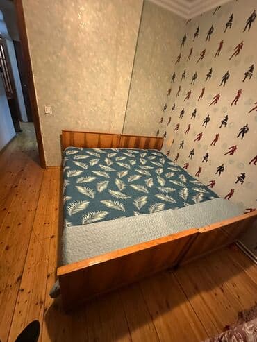 İkinəfərlik çarpayı, Bazasız, Matras ilə, Siyirməsiz