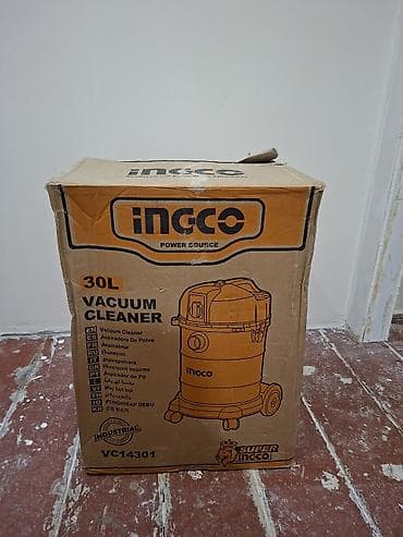 Tozsoranlar: INGCO VC14301 sənaye tipli tozsoran - Tutum: 30 litr paslanmayan — 3