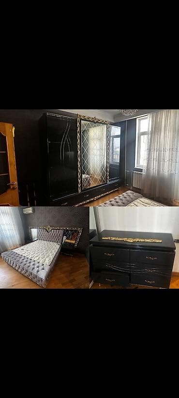 İkinəfərlik çarpayı, Termo, 2 tumba, Dolab, İşlənmiş