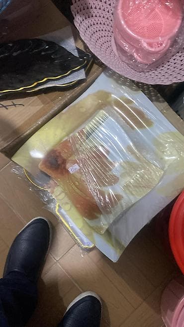 Nahar dəsti, rəng - Qırmızı, Şüşə — 2