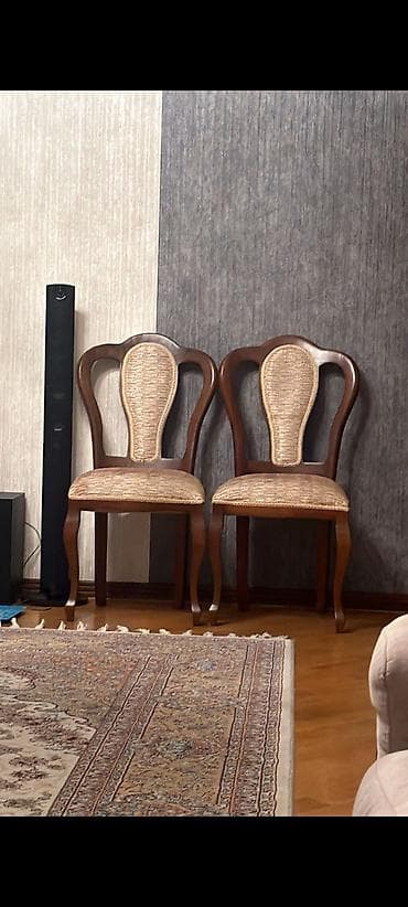 Qonaq otağı üçün, İşlənmiş, Qatlanmayan, rəng - Bej Stul