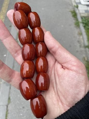 Alman kəhrəbası təsbeh.Təcili satıldığı üçün dəyərinnən aşağı