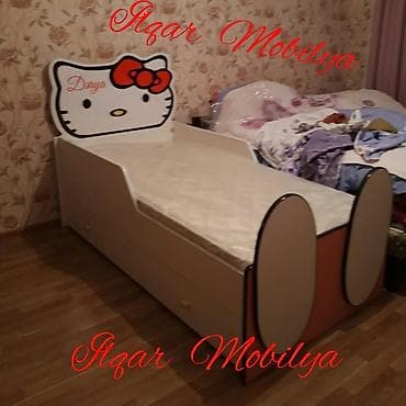 evcil mobilya: Qız üçün, Yeni, Çarpayı, Bazasız, Matrassız, Siyirməsiz — 2