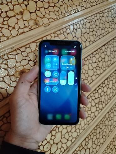 iphone pro max 13 dubai: IPhone 11, 64 GB, Göy, Simsiz şarj, Face ID, Sənədlərlə — 10
