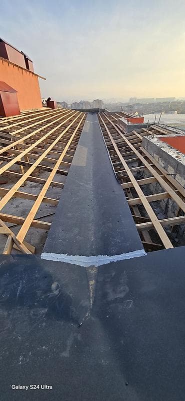 dam ortuyu: Dam örtüyü və yağış sularının toplanması üçün “vadi” kanalı hazırlama — 2