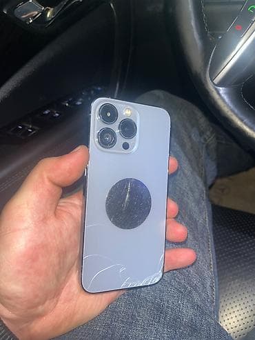 IPhone 13 Pro, 128 GB, Sierra Blue, Simsiz şarj, Face ID