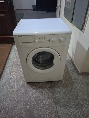 продать бу стиральную машину: Стиральная машина Beko, 7 кг, Б/у, Автомат, Есть сушка, Платная доставка — 1
