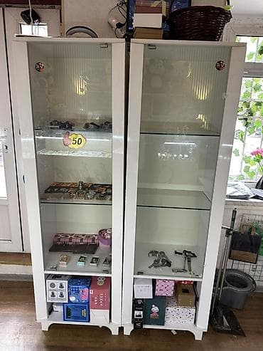 vitrin magaza: Şüşəli dolab vitrini, İşlənmiş, Ünvandan götürmə — 2