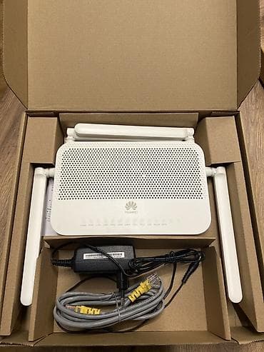 Satılır: Huawei EchoLife HG8245W5-6T GPON modem/router ✔️ Cəmi 1