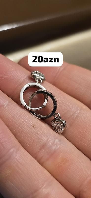 canta teze: Dəstə daxildir: Sırğa, Gümüş — 5