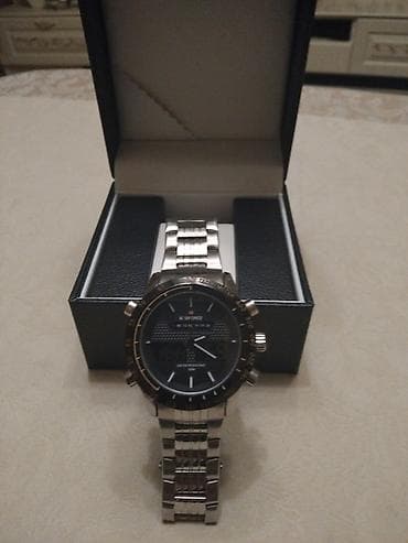 İşlənmiş, Qol saatı, NaviForce, rəng - Gümüşü